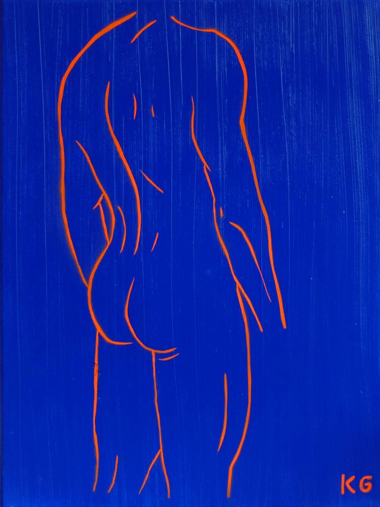 Contemporary art Stuttgart Karlo Grados Germany art work naked men